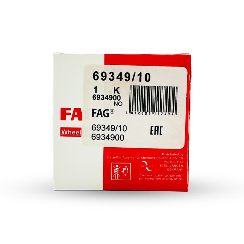 بلبرینگ چرخ جلو FAG کدفنی 69349 مناسب برای پراید قدیم — تصویر ۲