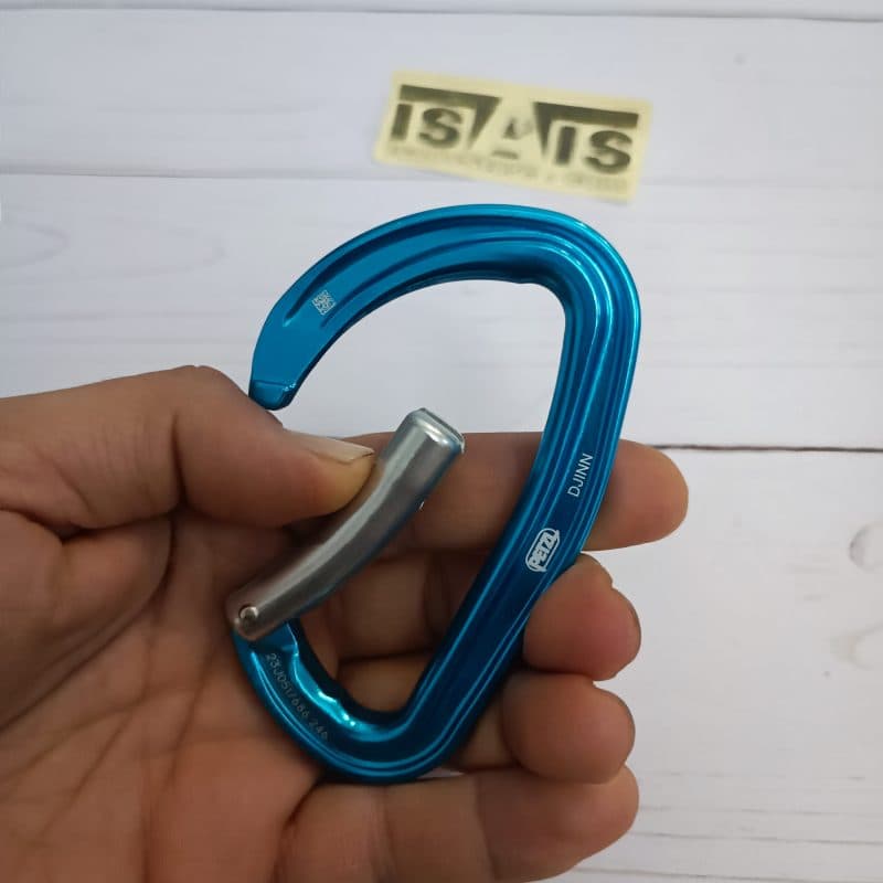 کارابین ساده دهانه خم دیجین پتزل PETZL DJINN — تصویر ۵