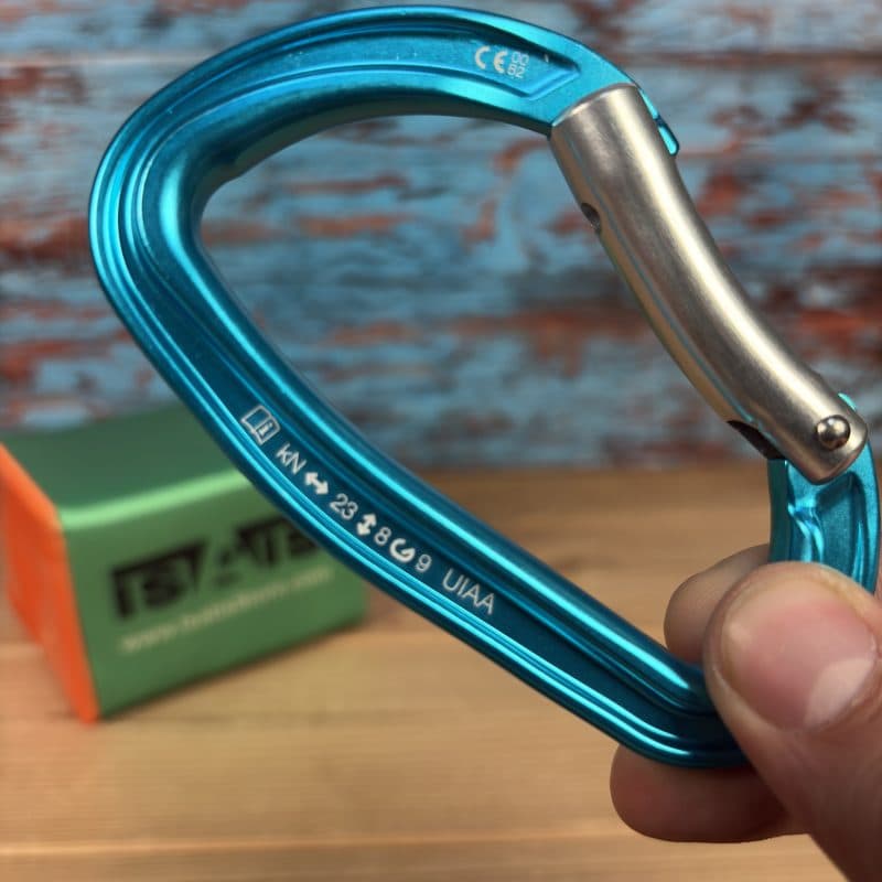 کارابین ساده دهانه خم دیجین پتزل PETZL DJINN — تصویر ۹