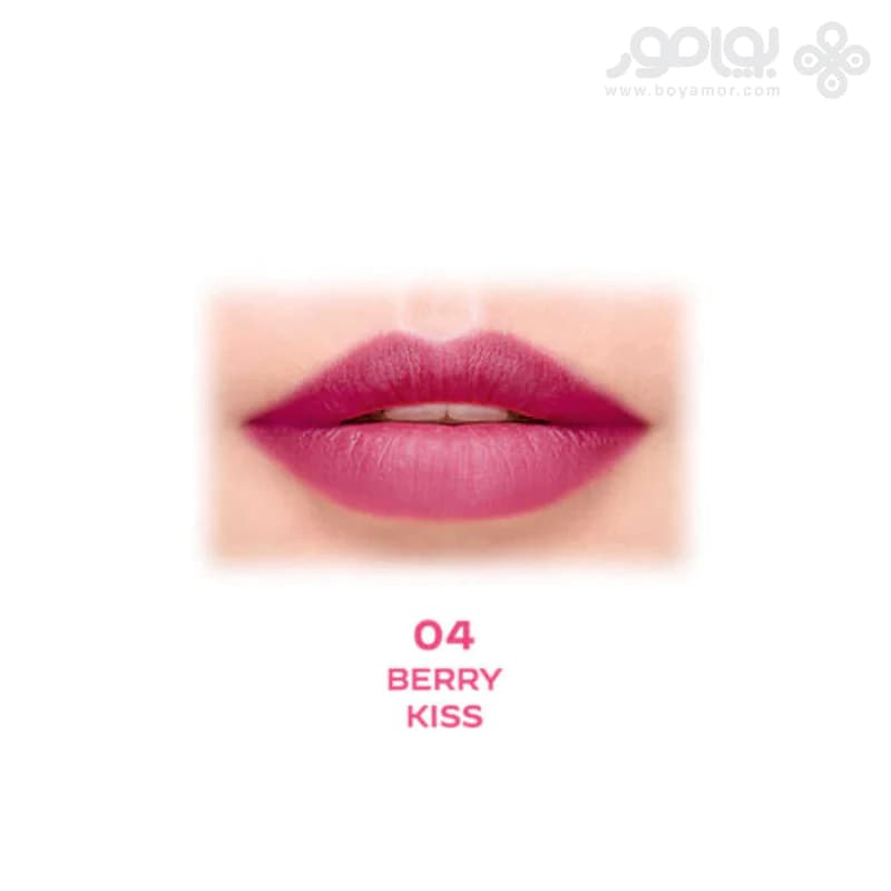 تینت لب گلدن رز مدل JUICY شماره 04 رنگ BERRY KISS — تصویر ۳