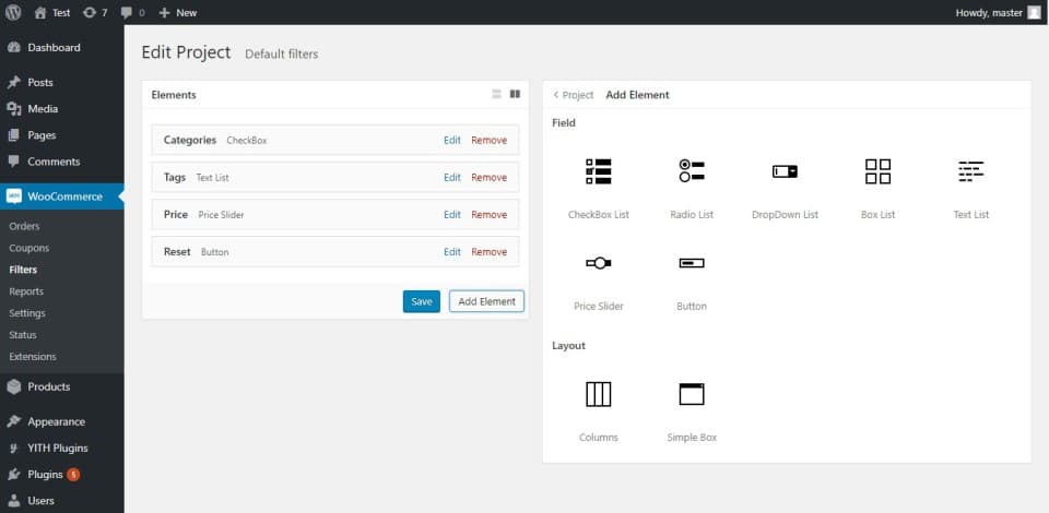 افزونه Product Filters for WooCommerce فیلتر آجاکس محصولات ووکامرس 1.4.27 — تصویر ۵