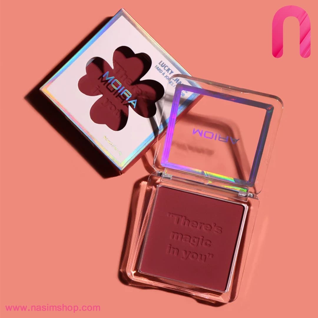 رژگونه پودری مدل Lucky Chance مویرا — تصویر ۵