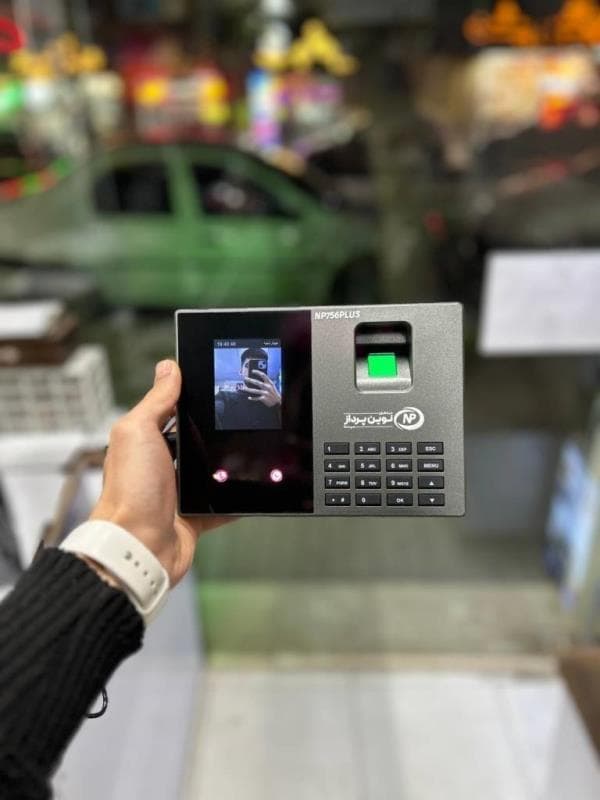 دستگاه حضور غیاب np 756plus با قابلیت اسکن چهره – کف دست و اثر انگشت دارای شبکه و wifi — تصویر ۲