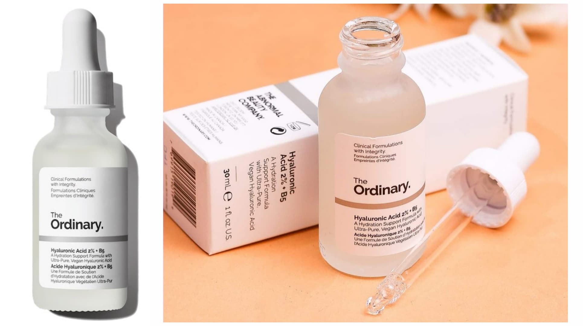 سرم آبرسان پوست هیالورونیک اسید اوردینری The Ordinary — تصویر ۳