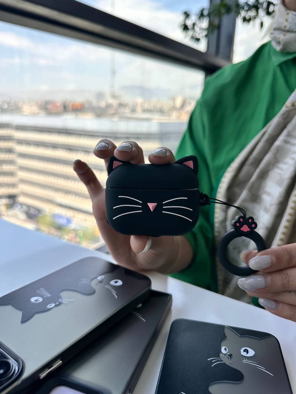 کاور مدل گربه سیاه black cat مناسب برای گوشی سامسونگ A15 — تصویر ۵