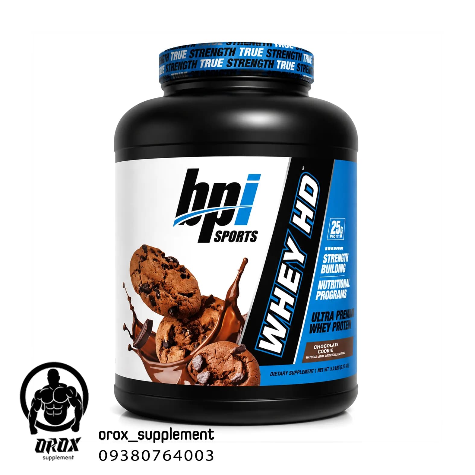 پروتئین وی بی پی آی bpi اچ دی وزن 1.850 کیلو گرم
