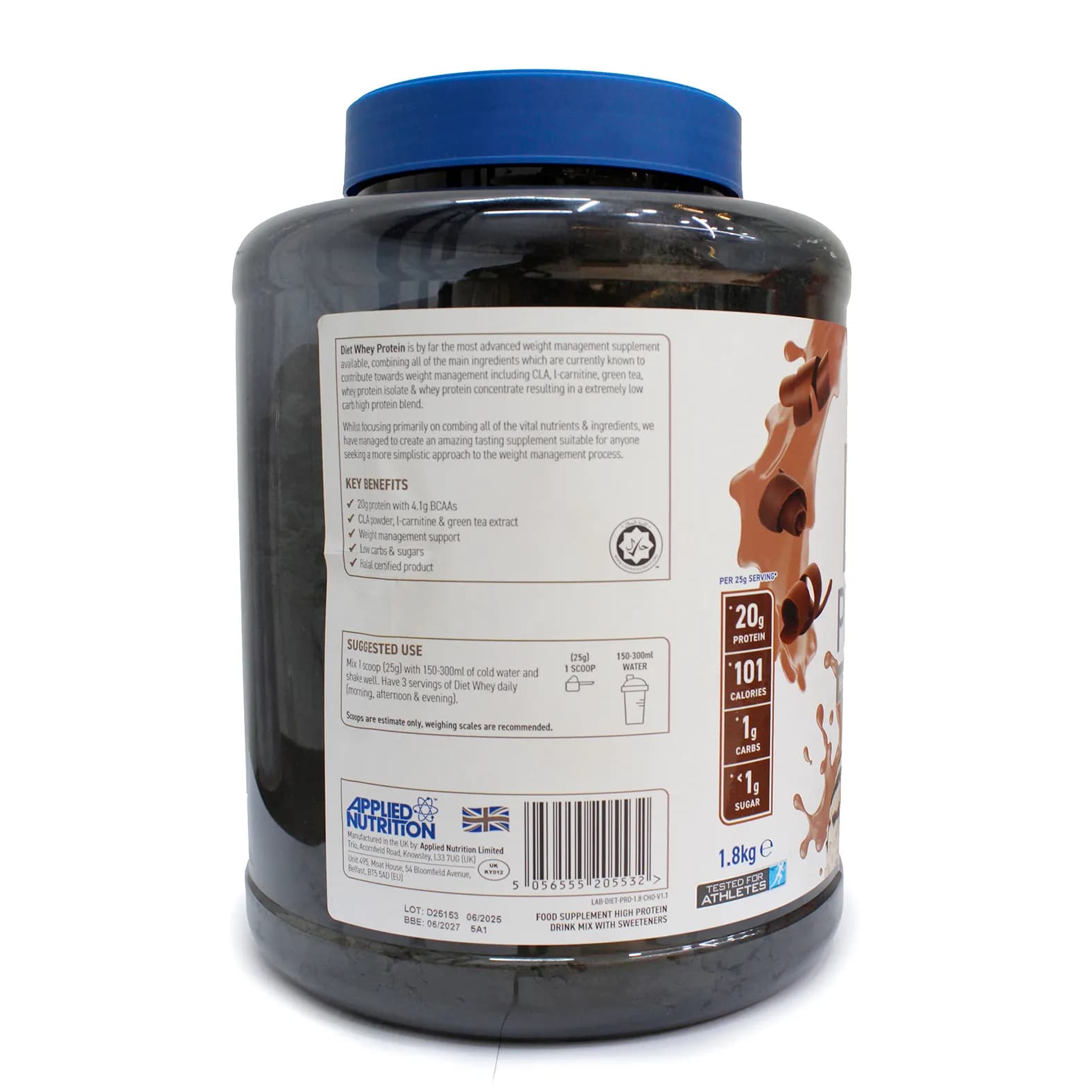 پروتئین دايت وی اپلاید نوتریشن وزن 1.8 کیلو گرم Applied Nutrition — تصویر ۲