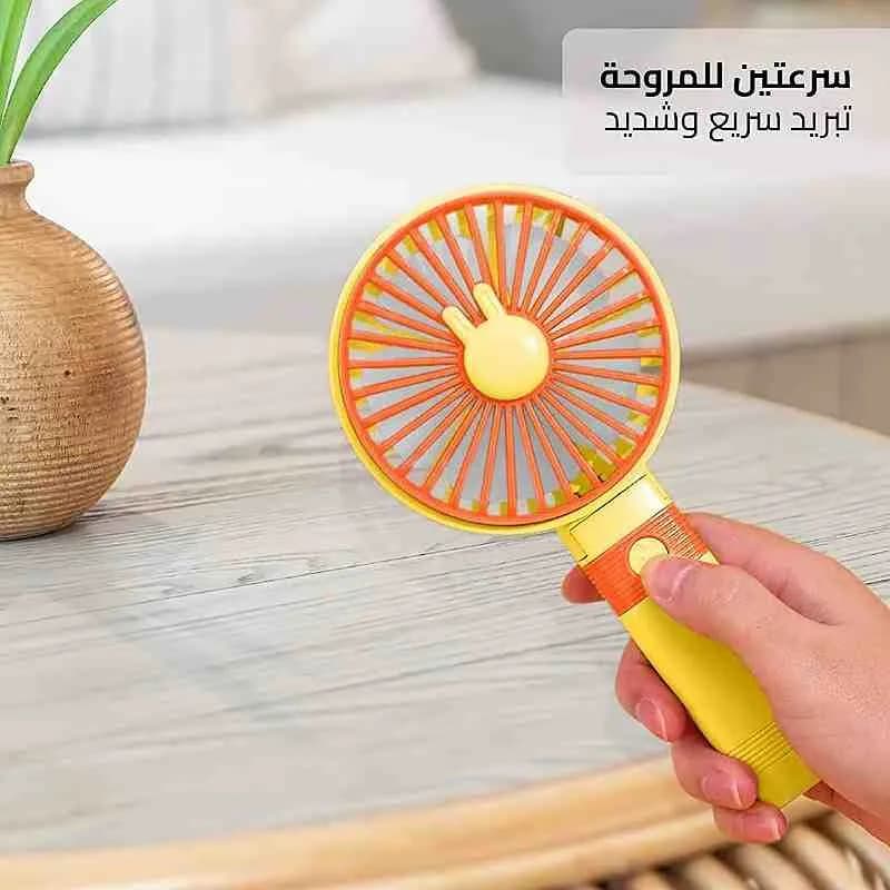 پنکه دستی تاشو 3 سرعته مدل SQ-2195 کدN1021 — تصویر ۴