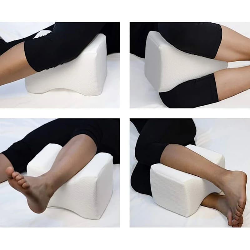 بالش طبی بین زانویی مموری دار مدل Knee Pillow کدN866 — تصویر ۴