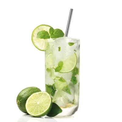 ۴ عدد نی استیل صاف + برس تمیز کننده Stainless Steel Drinking Straws »Edelstahl« وست مارک — تصویر ۵