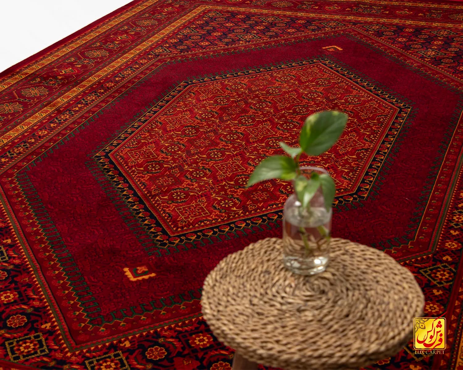 فرش کلاسیک 724 زرشکی