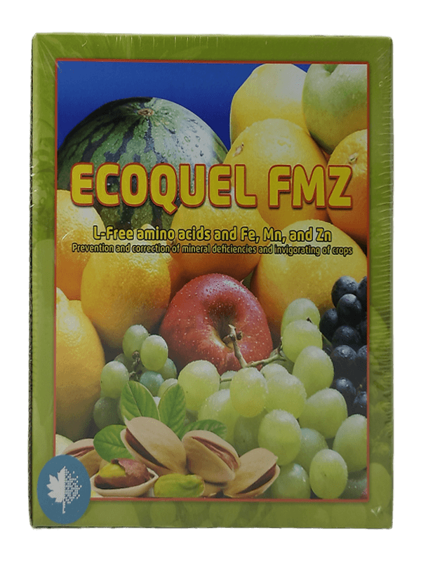 کود اکوکوئل FMZ | آهن + منگنز + روی |فروغ دشت (Ecoquel FMZ) |فیوچرا بایوساینس
