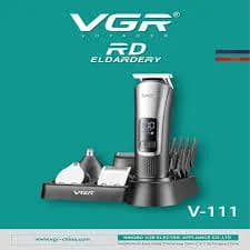 ست اصلاح حرفهای VGR V-111 | پنج کاره خطزن، شیور، صفرزن — تصویر ۵