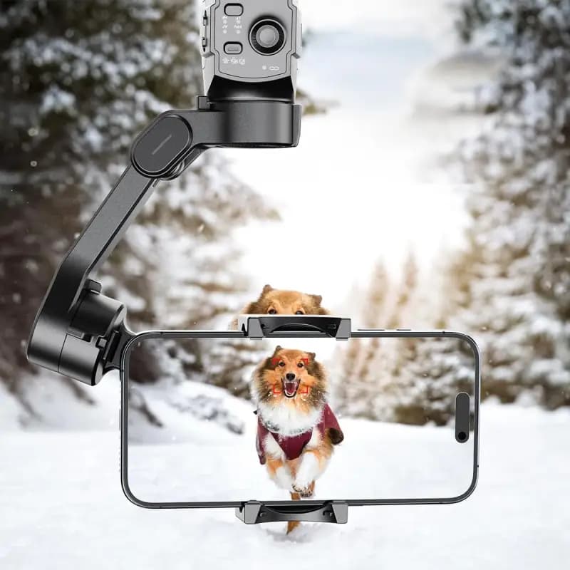 گیمبال و لرزشگیر موبایل | KOSCHEAL L9 LITE 3 AXIS GIMBAL — تصویر ۴