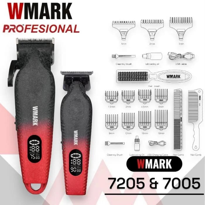 ست ماشین اصلاح حرفهای WMARK مدل 7205 & 7005 — تصویر ۴