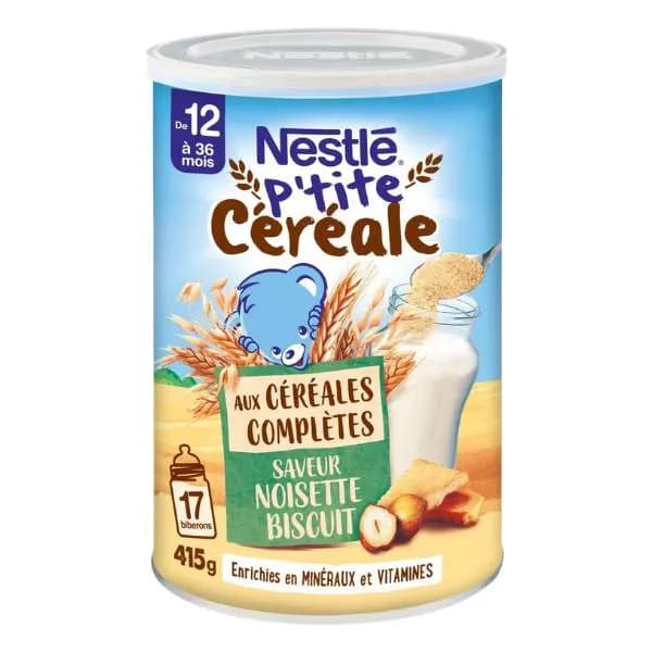 سرلاک نستله Nestlé طعم فندق، نون تست و گندم – غذای کمکی کامل کودک (415 گرم)