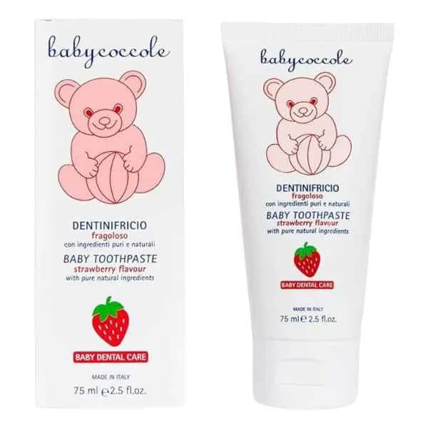 خمیر دندان بیبی کوکول Babycoccole – با طعم توتفرنگی (75 میل)