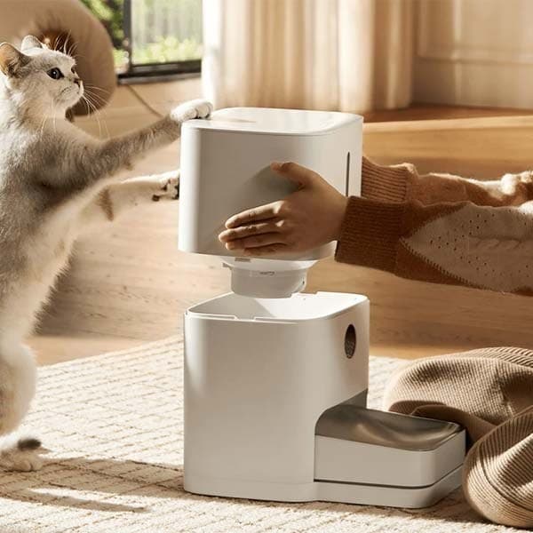 ظرف غذای حیوانات شیائومی میجیا Xiaomi Mijia Smart Pet Food Feeder 2 MJWSQ02 — تصویر ۲