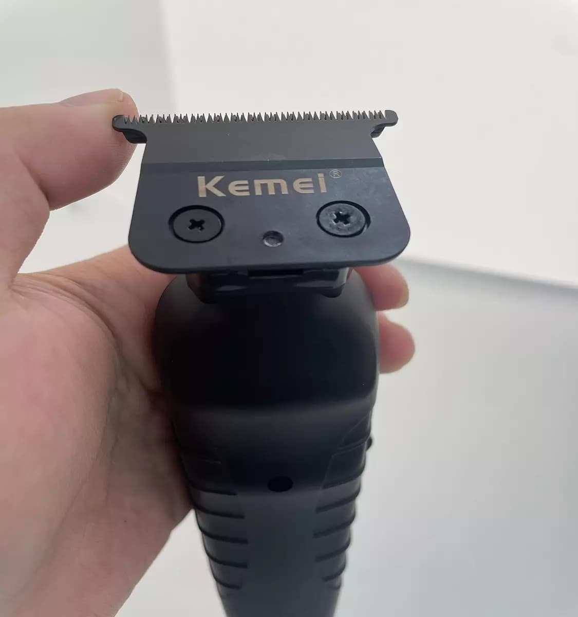 خط زن حرفه ایی کیمی مدل km-2299 جعبه مشکی اصل — تصویر ۷