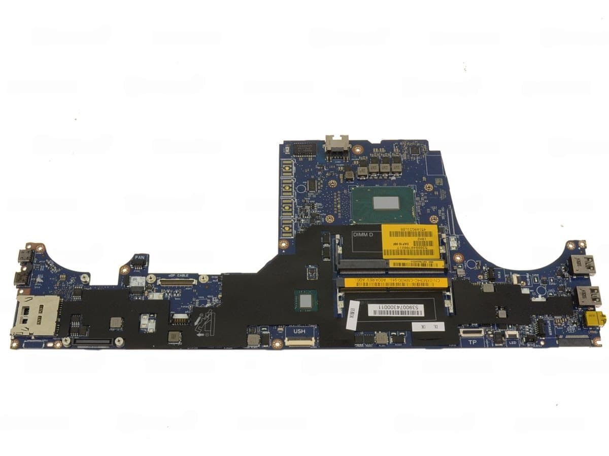 مادربرد Dell Precision 7530 | پردازنده i7-8750H | کد LA-F591P