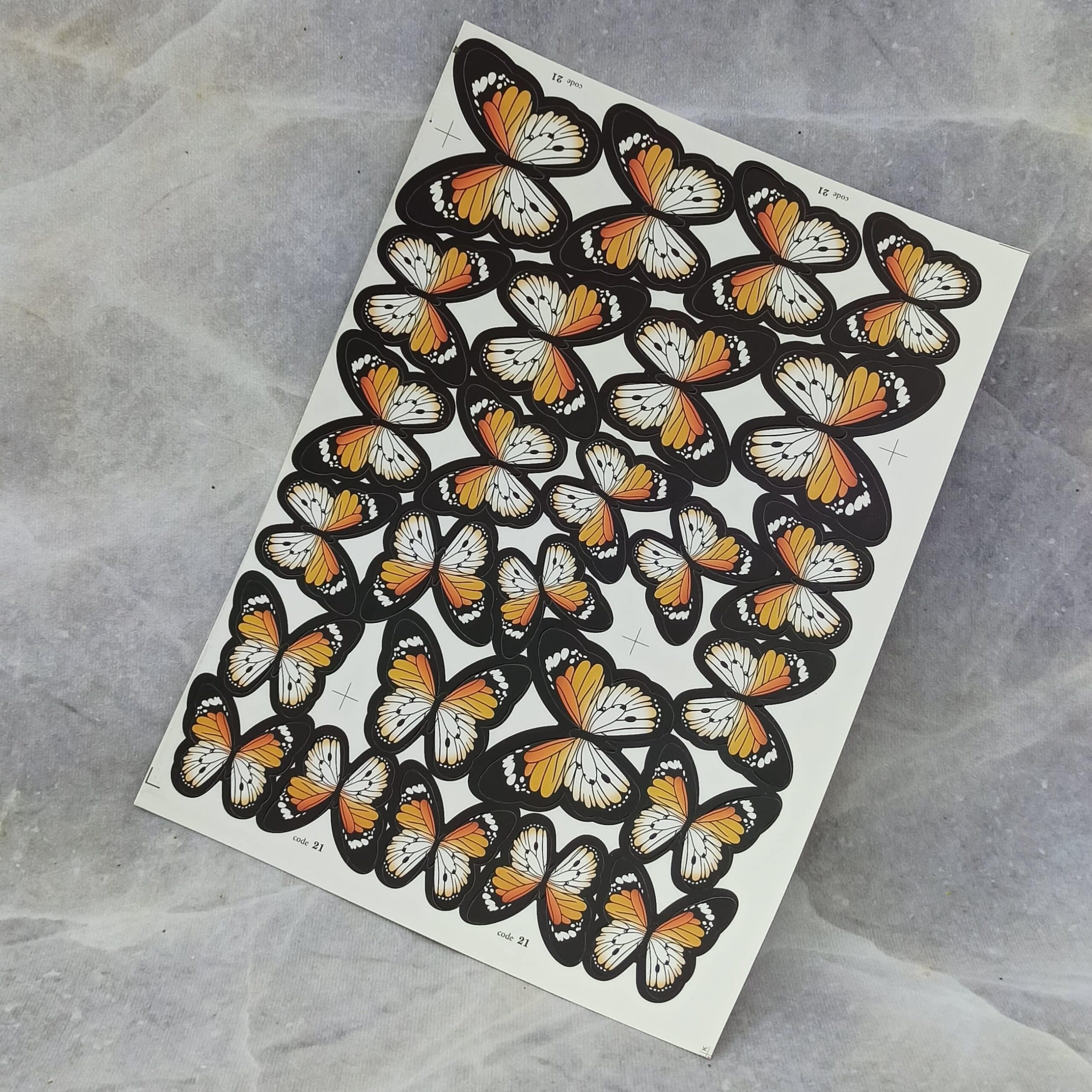 پروانه تزئینی – کد 21 — تصویر ۲