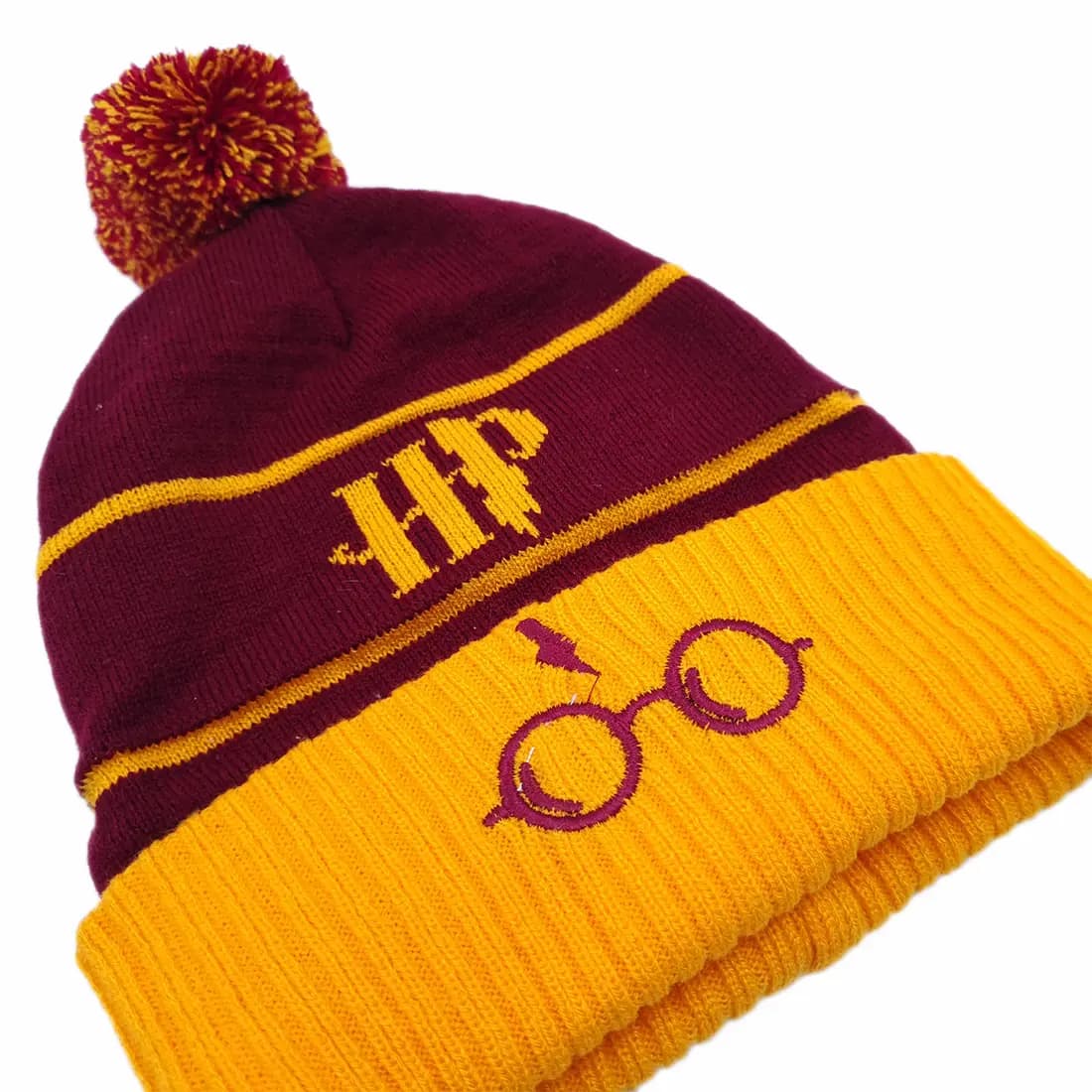 کلاه بافت گلدوزی پوم دار هری پاتر Harry Potter — تصویر ۲