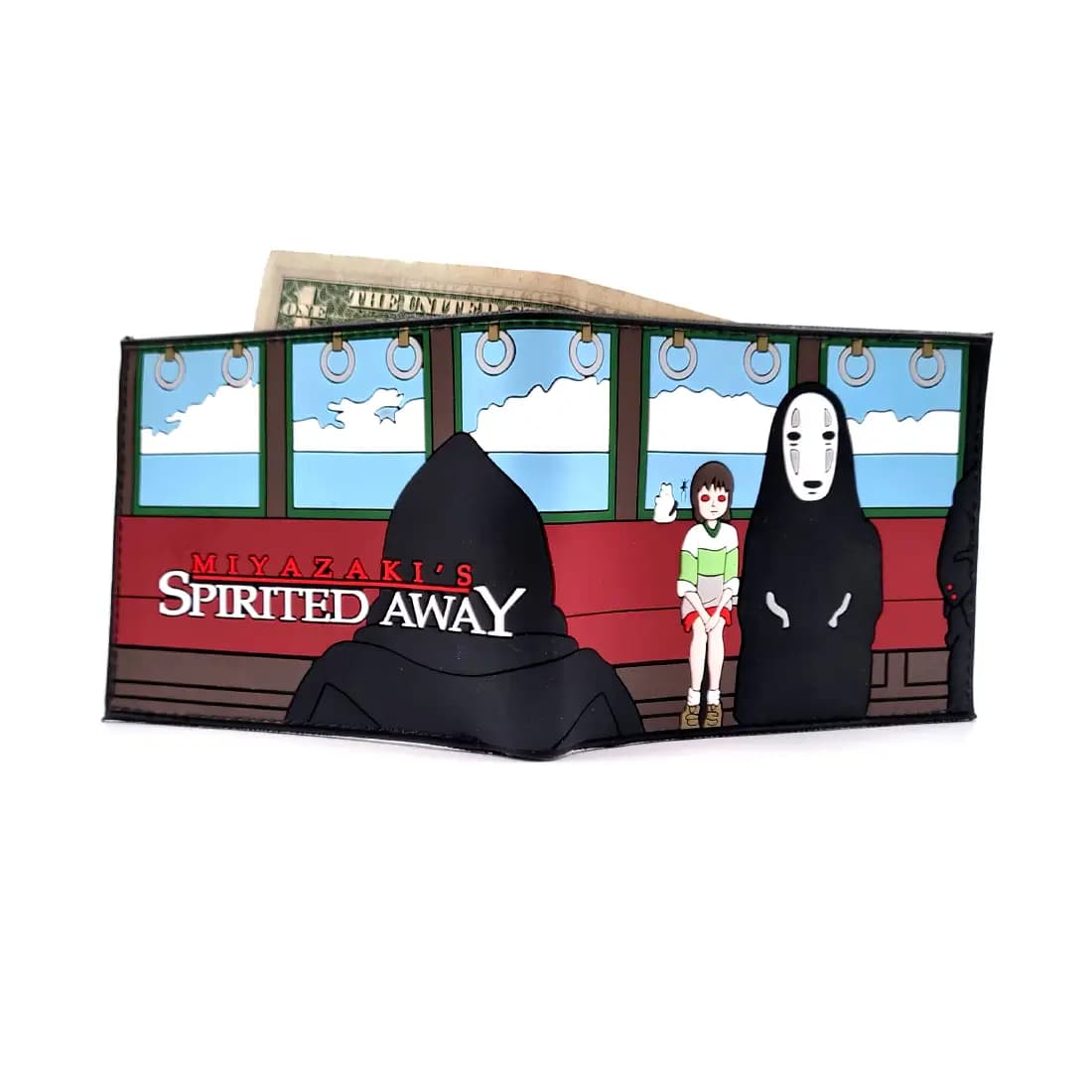 کیف پول طرح انیمه شهر اشباح Spirited Away — تصویر ۳