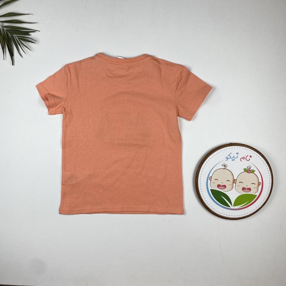 تیشرت آستین کوتاه برند Lily and Dan طرح اتوبوس گلبهی رنگ – 4 تا 6 سال — تصویر ۳