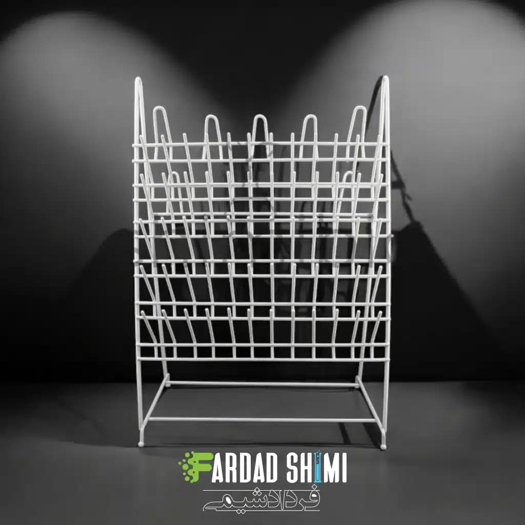 رک خشک کن ظروف آزمایشگاهی