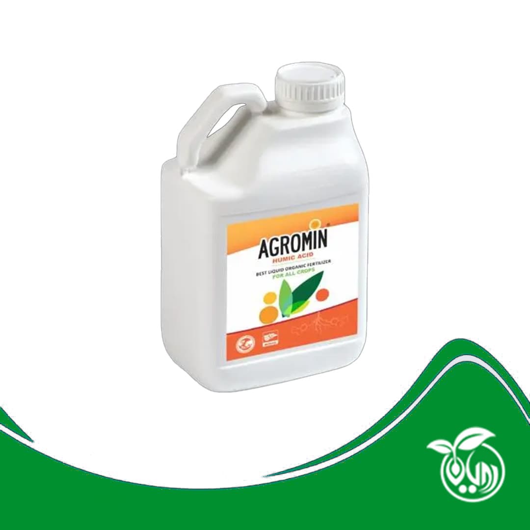 کود هیومیک اسید مایع آگرومین (َAgromin) پرینوای مکزیک گالن پنج لیتری