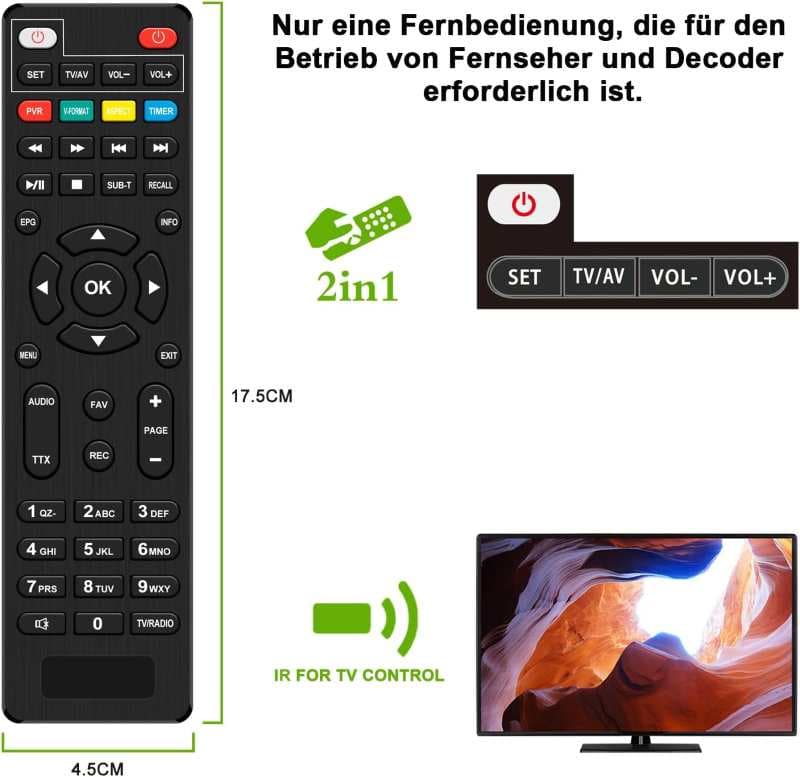 گیرنده دیجیتال تلویزیون Dcolor DVB-S/S2 صدای دالبی دیجیتال Nano HDMI Full HD 1080P — تصویر ۵