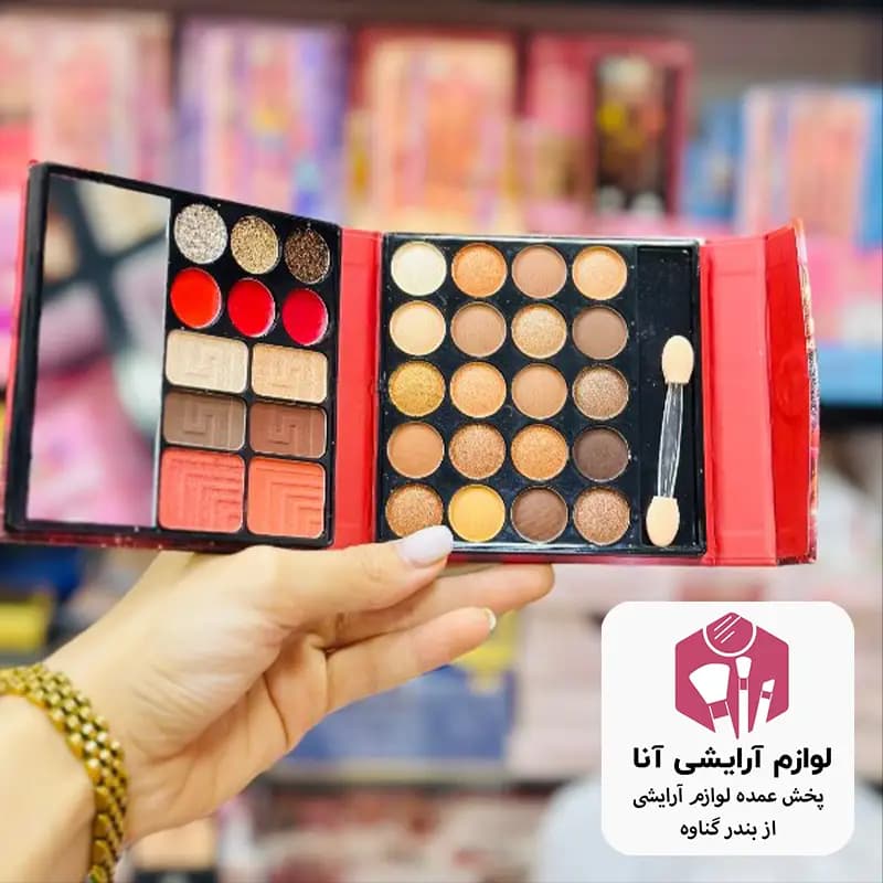 پالت سایه کد 628B_2بسته 12 عددی (پخش عمده لوازم آرایشی آنا)