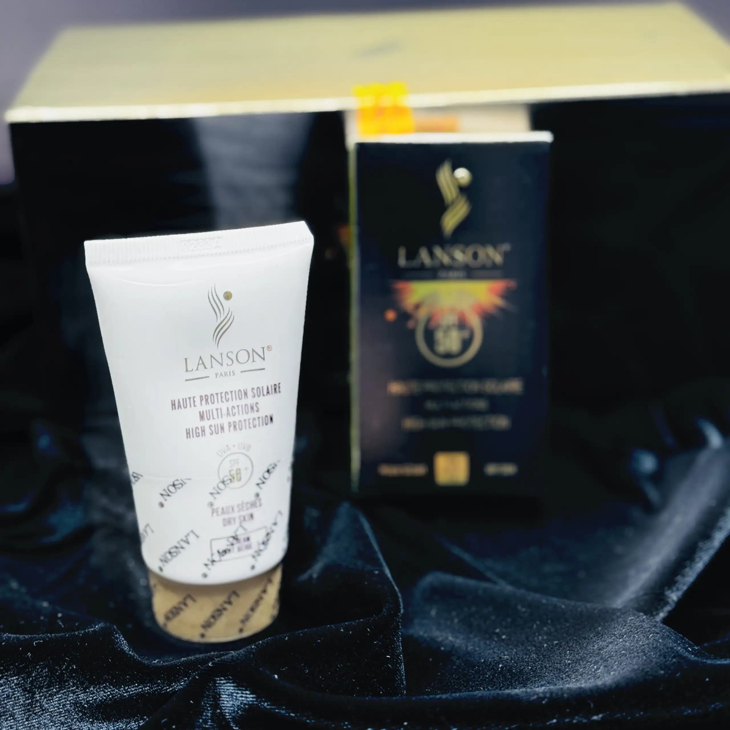 کرم ضد آفتاب لانسن (Lanson Paris) SPF50+ مخصوص انواع پوست بسته 12 عددی — تصویر ۴