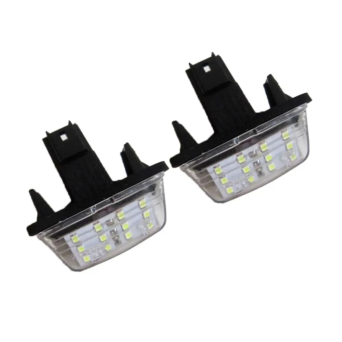 چراغ پلاک خودرو تک لایت مناسب برای پژو 206 و پارس بسته 2 عددی (سفید)