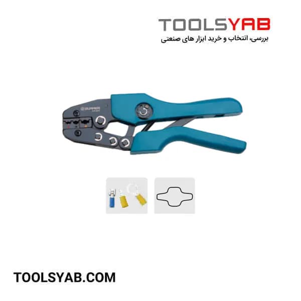 پرس وایرشو مدل AN-03C زوپر از سایز 0.5 تا 6 میلی متر