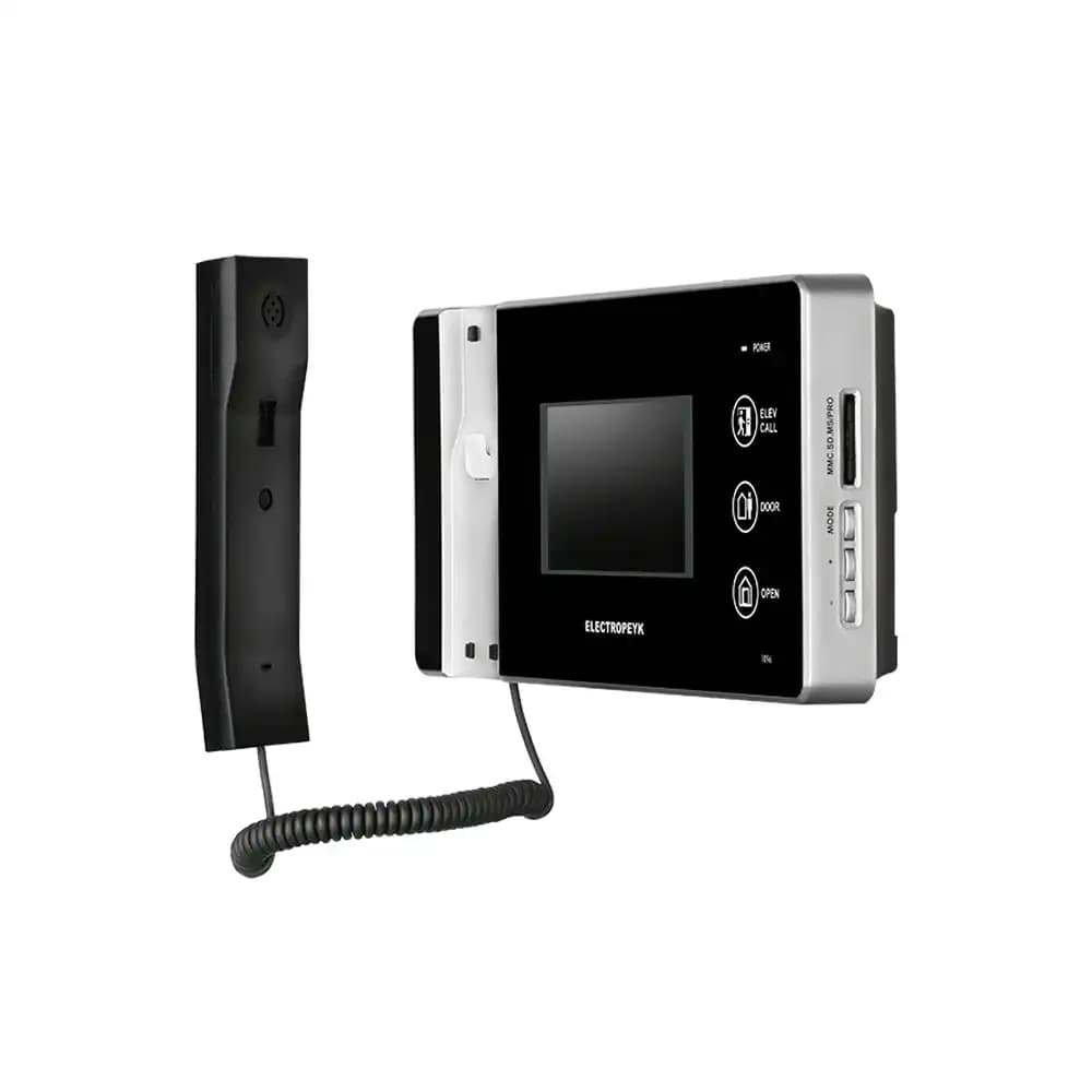 مانیتور 4.3 اینچ الکتروپیک مشکی1096 — تصویر ۳