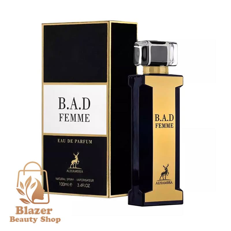 ادکلن بد فم مشکی الحمبرا | B.A.D Femme Black by Maison Alhambra