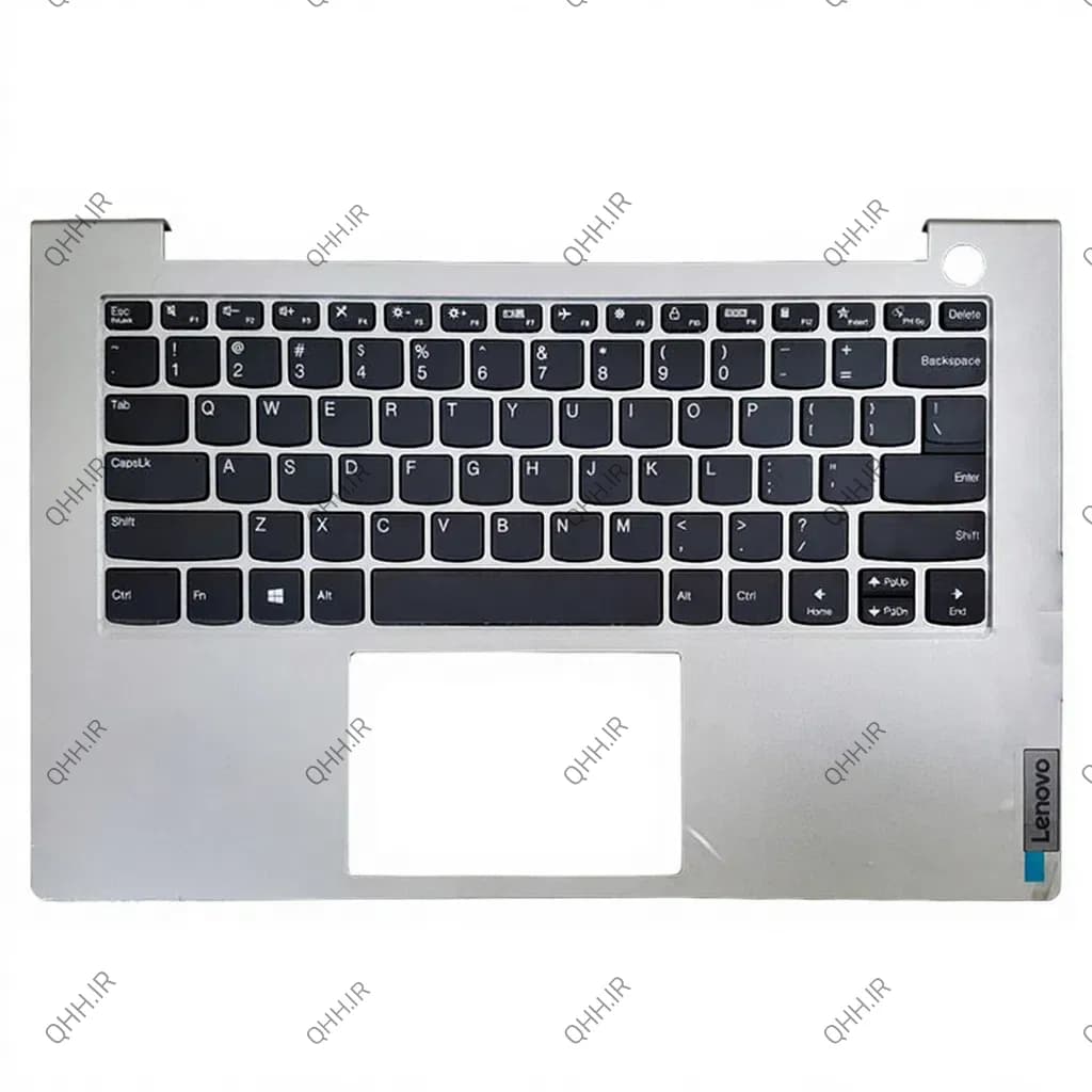 کیبرد لپ تاپ لنوو ThinkBook 14 G2 ITL مشکی با قاب C نقره ای — تصویر ۲
