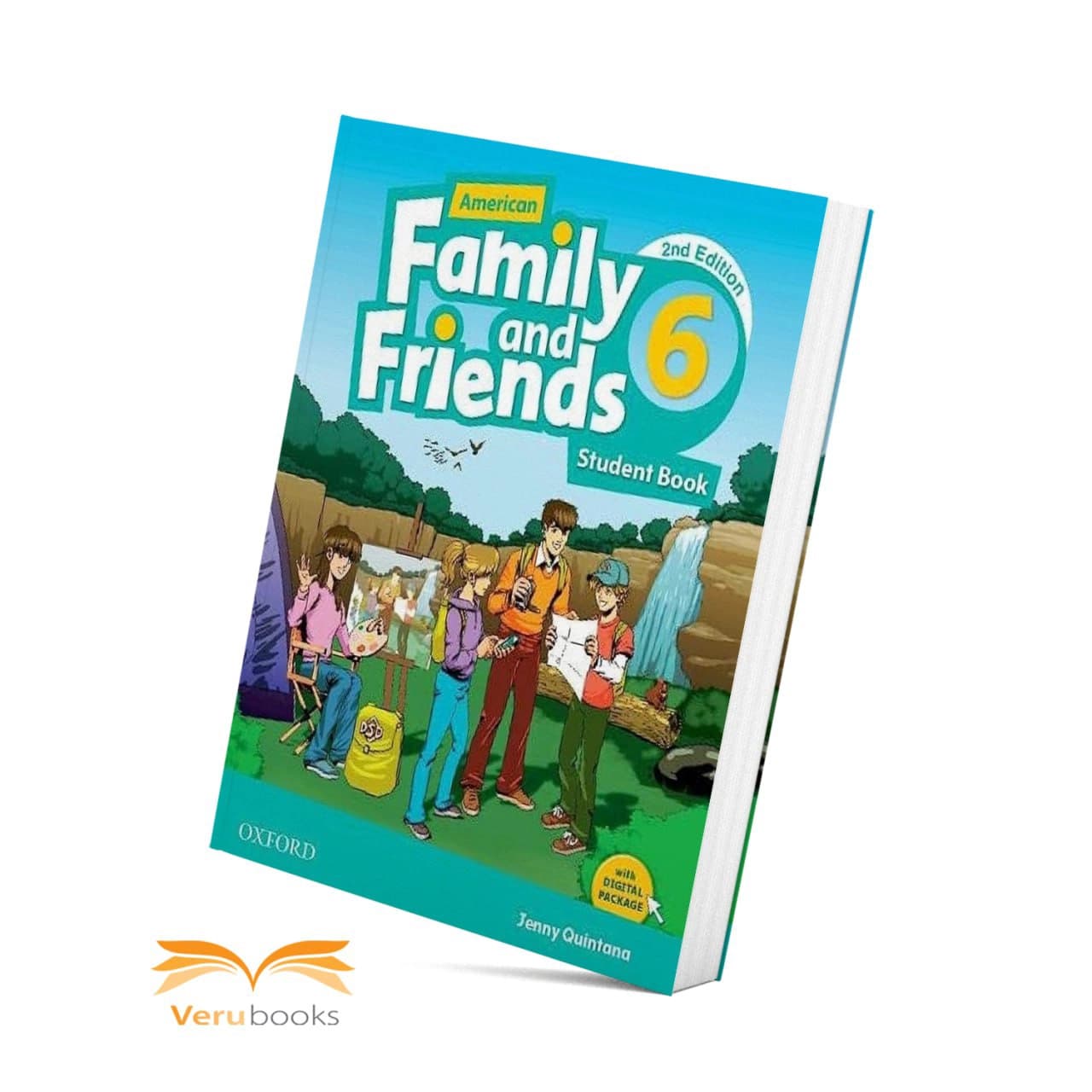 امریکن فمیلی اند فرندز 6 | کتاب انگلیسی American Family and Friends 6 (سایز رحلی)