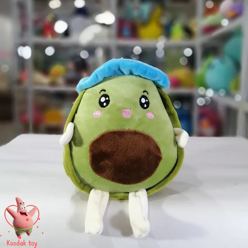 عروسک آووکادو کلاه دار