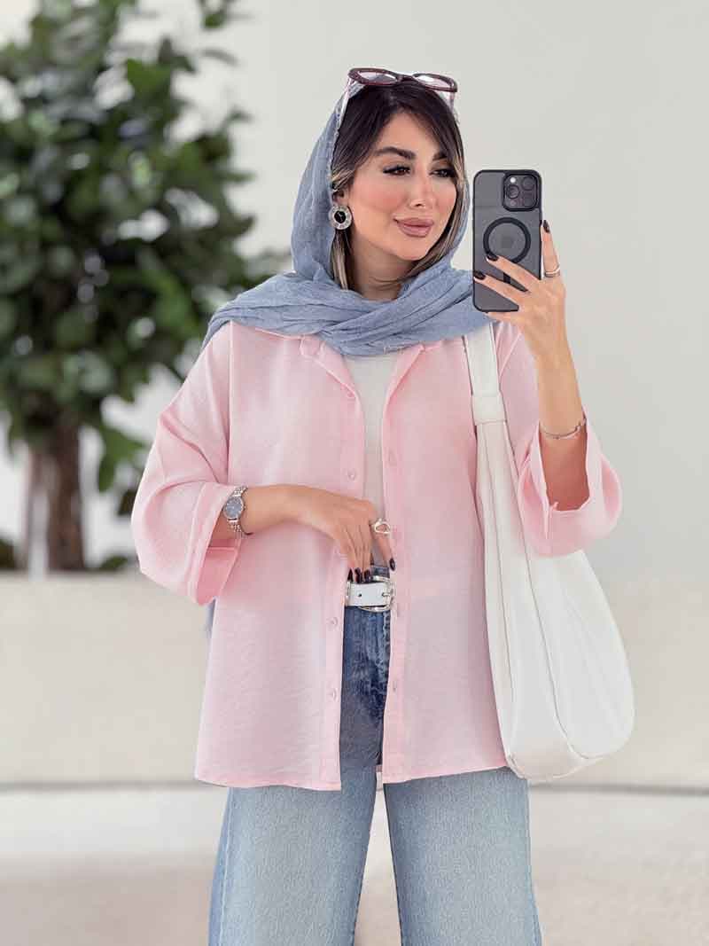 مانتو پشت پیله ژاله کد 7928 — تصویر ۷