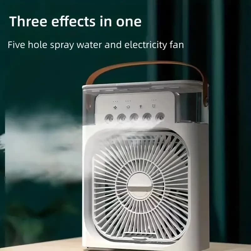 پنکه رومیزی مدل مه پاشMINI COOLING FAN — تصویر ۷