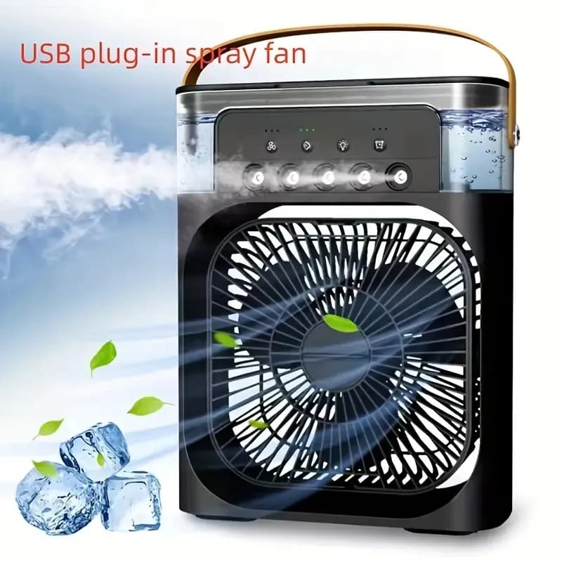 پنکه رومیزی مدل مه پاشMINI COOLING FAN — تصویر ۴