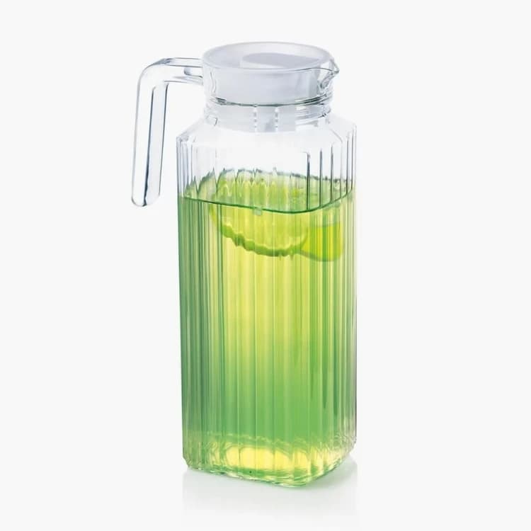 پارچ شیشه ایی 1/1 لیتری لومینارک Luminarc با درب سفید — تصویر ۳