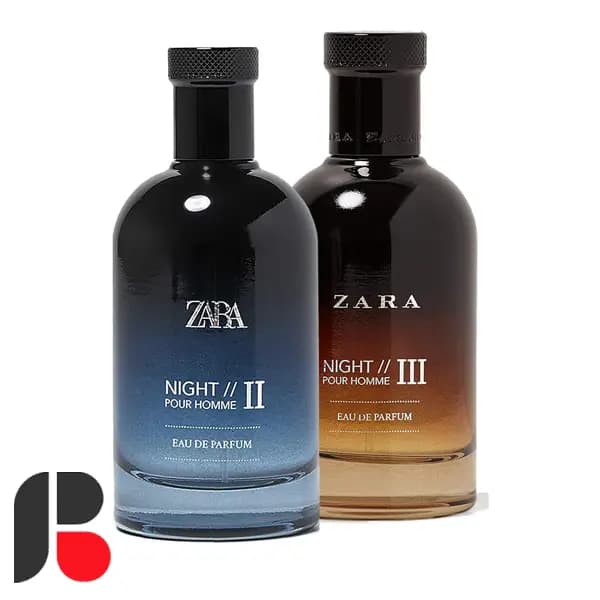 عطر ادکلن زارا نایت دو و سه (دو قلو) | ZARA NIGHT POUR HOMME II + III — تصویر ۴