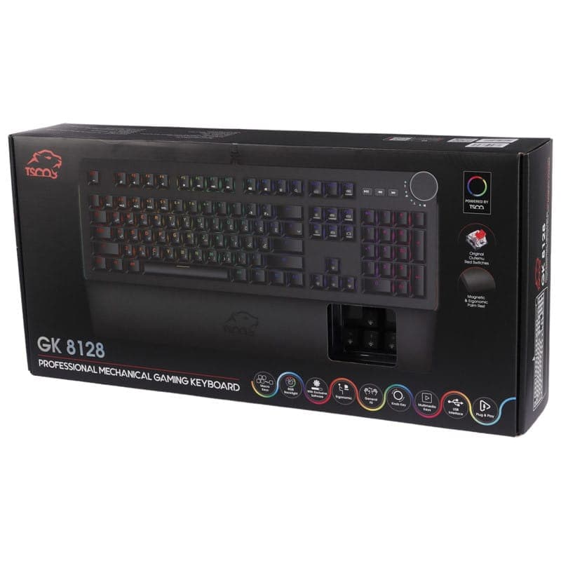 کیبورد مخصوص بازی تسکو GK 8128 — تصویر ۵