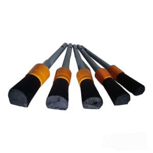 فرچه دیتیلینگ خودرو مدل c5 مجموعه 5 عددی — تصویر ۲