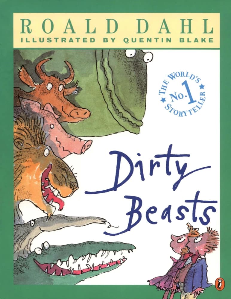 کتاب جانوران کثیف (Dirty Beasts) نسخه انگلیسی PDF | رولد دال
