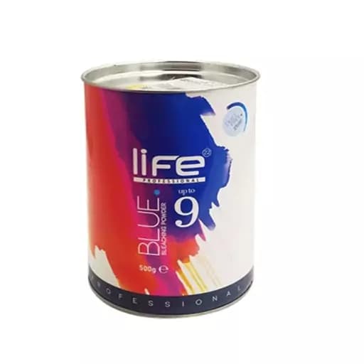 پودر دکلره لایف آبی 500 گرمی Life Blue Powder — تصویر ۴
