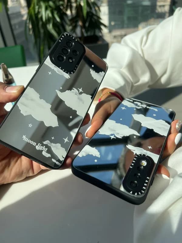 قاب آینه ای طرح ابر گوشی سامسونگ A13 — تصویر ۶
